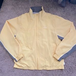 Baby Yellow Reebok Track Jacket